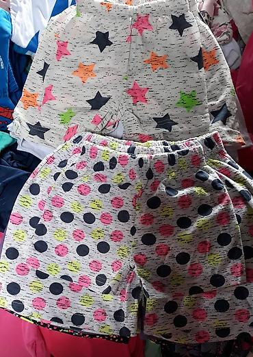 Šortsevi: Pamučni šorcevi za devojčice, veličine od 2-14 — 2