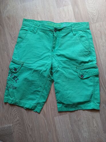 muski bademantil frotir: Shorts color - Green