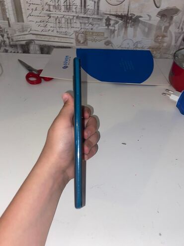 not 10 ikinci el: Xiaomi Redmi Note 9, 128 GB, rəng - Göy, 
 Face ID
