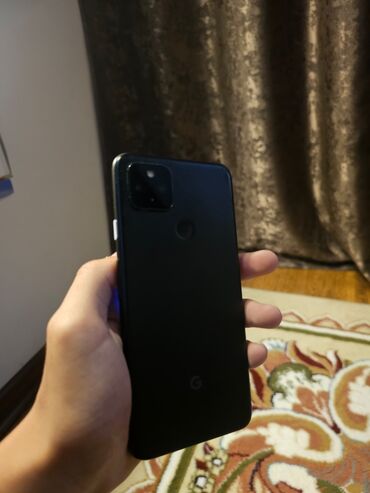 гум телефон: Google Pixel 4A 5G, Б/у, 128 ГБ, цвет - Черный, 1 SIM, eSIM