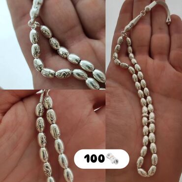 Təsbehlər: Məhsul: Gümüşü aksesuarlar və təsbeh kolleksiyası - Gümüş təsbeh — 9