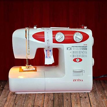 dikis masini: Zetina 87A Ev Tikiş Maşını Sürət Tənzimlənən Pedal Düymə Tikişi — 3