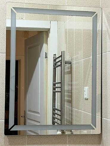 güzg: Güzgü Divar üçün, Düzbucaqlı, Hamam üçün, Arxa işıqlı — 2
