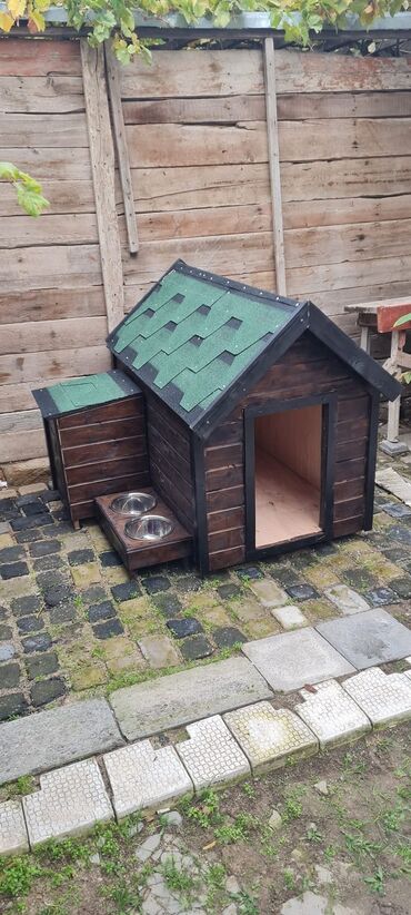 Qəfəslər: Məhsul: İt üçün açıq havada volyer və taxta it evi - Konstruksiya — 36