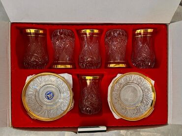 İçki üçün qablar: Armudu stəkanlar, 6 ədədli dəst, 250 ml, Türkiyə