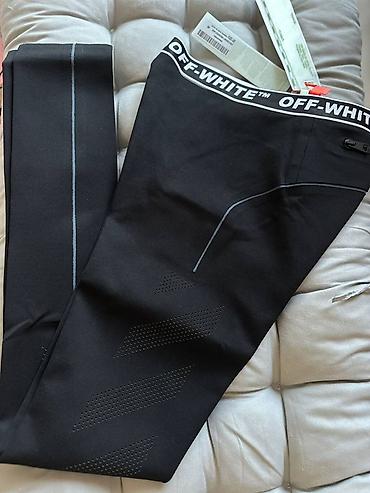 Леггинсы Off-White™ черные Легинсы Новые,в наличии 40 размер (наXS-S)