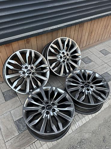 Диски: Литые Диски R 19 Kia, Комплект, отверстий - 5, Б/у — 6