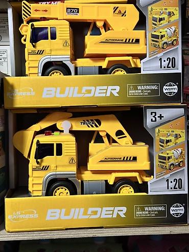 лего 5кг: Игрушечный автокран WENYI BUILDER 1:20 - Серия: LS Express / BUILDER — 1