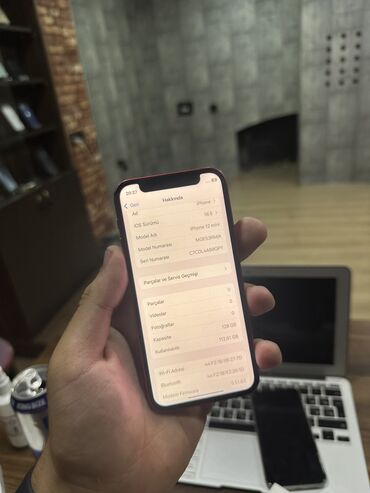 Apple iPhone: IPhone 12 mini, 128 GB, Simsiz şarj, Face ID — 7