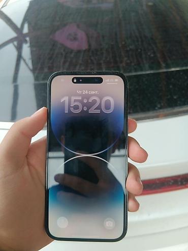 Смартфон Apple iPhone 14 Pro, цвет Space Black. Экран,батарейка