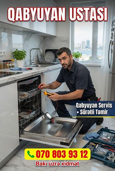 Qabyuyan Ustası Bakı | Qabyuyan Servis Təmir 070 803 93 12 | Qabyuyan
