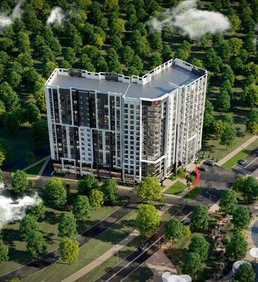квартиры подсилением: Элитка, Студия, 93 м²