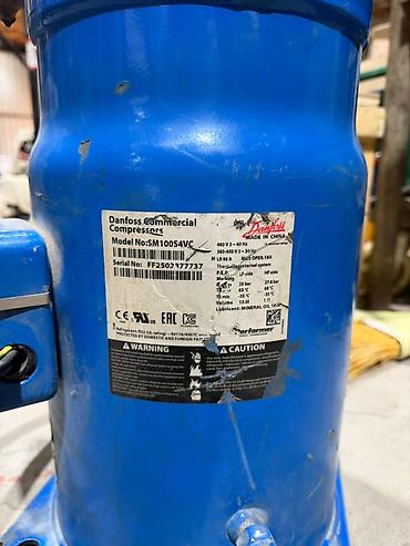 Строительный инвентарь: Компрессор Danfoss Commercial Compressors, модель SM100S4VC Основные — 3