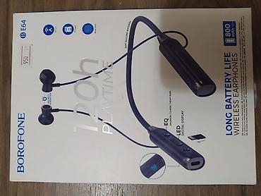 garmin aviator: Беспроводные наушники BOROFONE BE64 - Форм‑фактор: шейный ободок — 1
