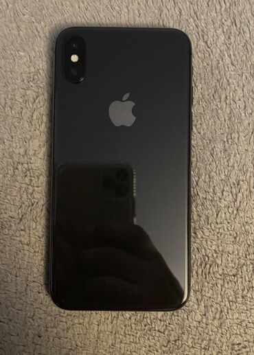 репилка айфон: IPhone X, Б/у, 256 ГБ, Jet Black, 84 %