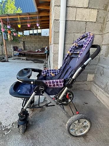 Коляски: Прогулочная коляска - Легкая складная рама с плавным механизмом — 4