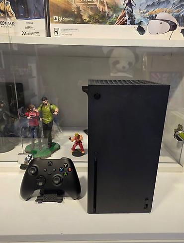 xbox one fat: Xbox Series X oyun konsolu - Rəng: Qara, şaquli və ya üfüqi — 1