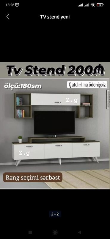 reklamnyi stend na ulitsu: TV stend yeni