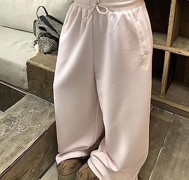 Спортивные штаны: ВЕЩИ НОВЫЕ, магазин Широкие спортивные штаны унисекс, ярко-оранжевые — 7