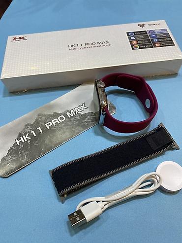 pro max: Yeni, Smart saat, Wearfit, Sensor ekran, rəng - Bənövşəyi — 1