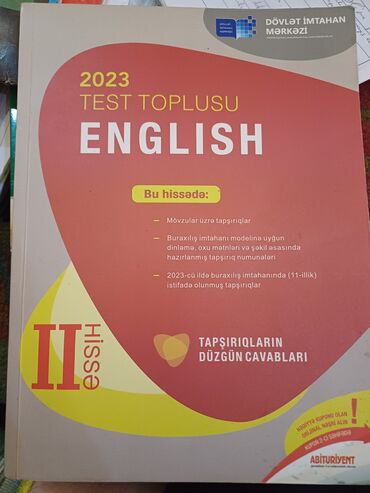 ingilis dili yeni test toplusu pdf: İngilis dili test toplusu 2ci hissə 
3azn