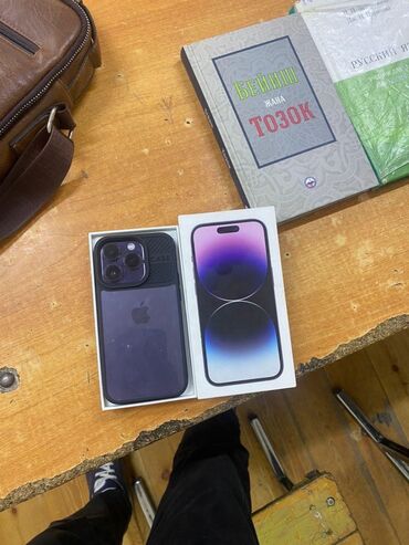 телефон apple: IPhone 14 Pro, Колдонулган, 256 ГБ, 84 %