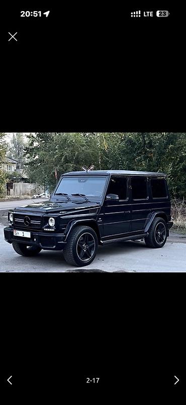 jeep cheroki: Mercedes-Benz G-Class: 2007 г., 5.5 л, Автомат, Бензин, Внедорожник — 2