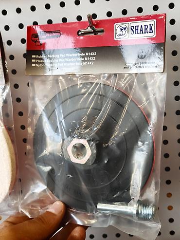 cilalama aparati: SHARK dayaq diski (backing pad) – cilalama və zımpara üçün - Növ — 1