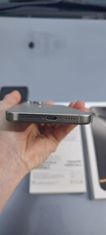 Apple iPhone: IPhone 16 Pro Max, Б/у, 512 ГБ, Natural Titanium, Коробка, 94 % — 6