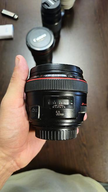 canon g3430: Canon EF 50mm f/1.2L USM professional obyektiv satılır. Canon-un — 5