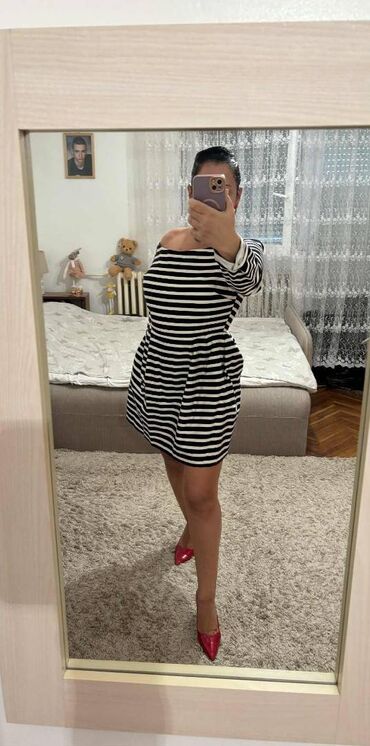 Haljine: PS Fashion XL, bоја - Crna, Koktel, klub, Dugih rukava — 3