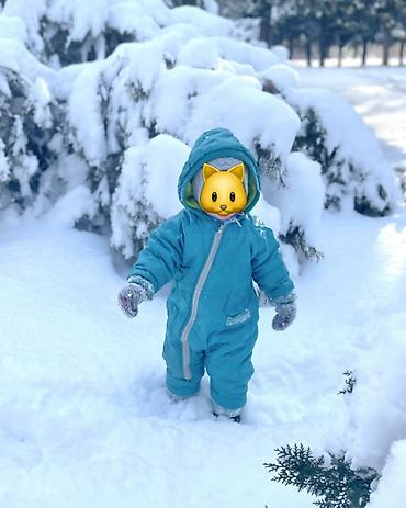 плащевка: Комбинезон на осень/ тёплую зиму. 1,5-2,5 года. Идеален для прогулок — 3