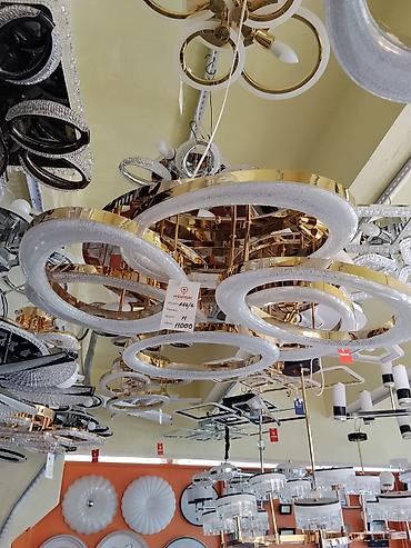study lamp: Потолочная светодиодная люстра «A56/6» - Современный дизайн: шесть — 2