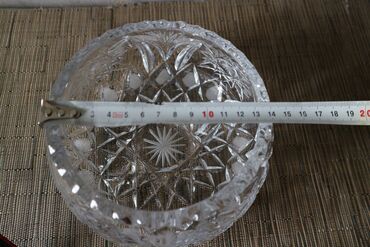 Вазы: Винтажные хрустальные вазы ( нюанс: у каждой скол на горлышке) — 16