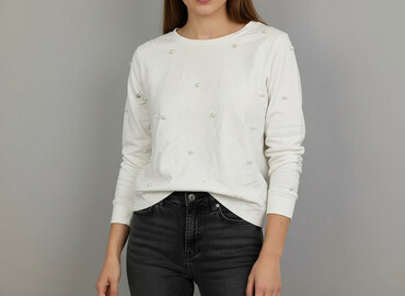 bluzy ze śmiesznym napisem: Bluza damska
, rozmiar M