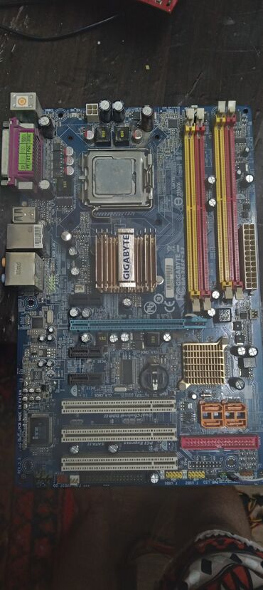 материнку: Энелик плата, Колдонулган, Gigabyte, LGA775, ПК үчүн