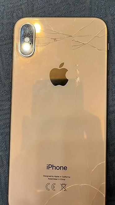 prodat iphone: IPhone Xs, 64 GB, Qızılı, Qırıq — 2