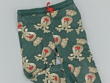 legginsy zielone dziecięce: Spodnie dresowe, So cute, 2-3 lat, 92/98, stan - Dobry