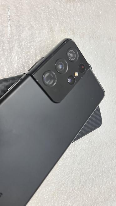 tab s5e: Samsung Galaxy S21 Ultra 5G, Б/у, 256 ГБ, цвет - Черный — 1