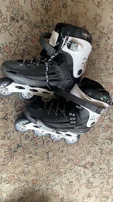 Ролики: Роликовые коньки Fila NRK (фитнес/урбан) - Фирменные ботинки Fila с — 1