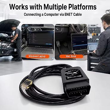Alati za automobile: Novo- X-OBD Enet OBD2 BMW & JLR DOIP BimmerCode E-SYS ISTA ENET — 6