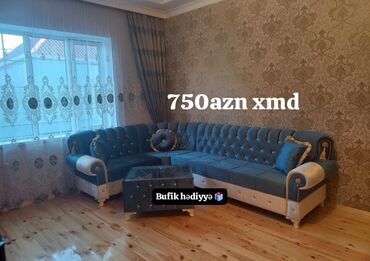 Masa və oturacaq dəstləri: Künc divan, Yeni, Açılan, Bazalı, Parça, Şəhərdaxili pulsuz çatdırılma