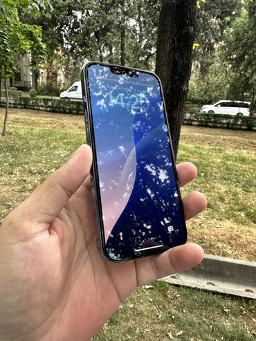 iphone qq: IPhone 13 Pro, Б/у, 256 ГБ, Голубой, Защитное стекло, 100 %