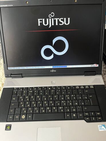 noutbuklar satışı: Fujitsu prablemi ekranında qara var ve bele qalır açılmır tam