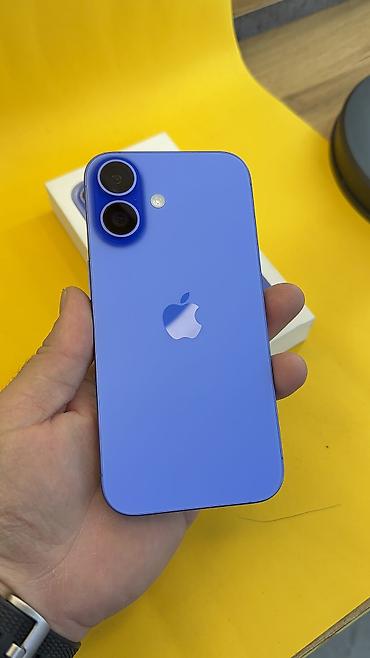 Apple iPhone: IPhone 16, Б/у, 128 ГБ, Коробка, 97 % — 1