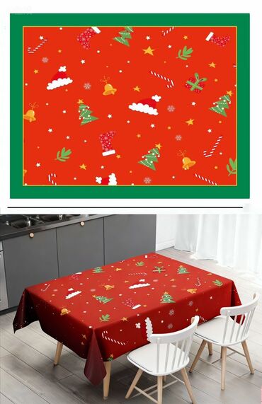 Ostalo: Novogodisnji Ukrasni Stolnjaci NOVO Vise Dezena AKCIJA Cene nisu — 3