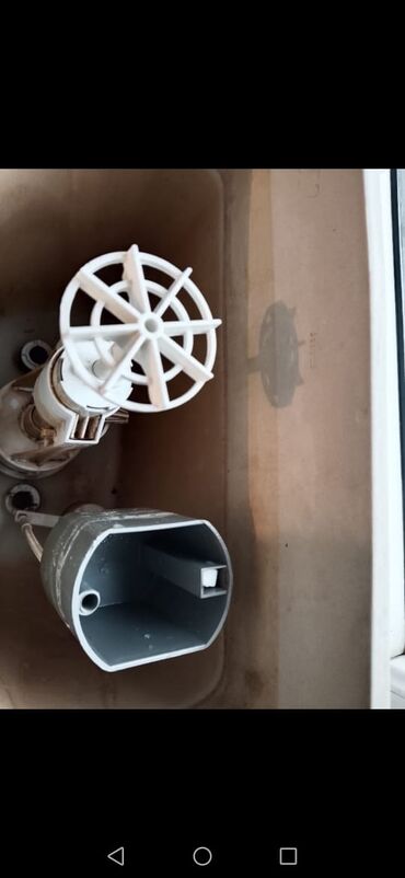 Unitaz baçokları: Çən – unitaz üçün üst su çəni - Brend: Chavena (üst qapaqda logo — 9