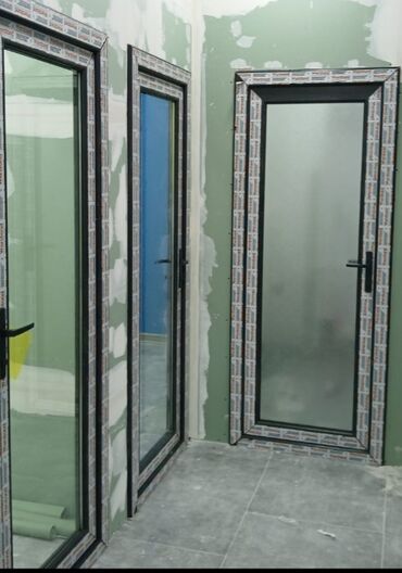 Plastik pəncərələr: Yana Siyirmeli PVC Plastik və Alüminium Qapı Pəncərə Sifarişi — — 7