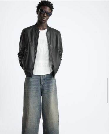 Kurtkalar: Dəri kurtka, Zara, XL — 7