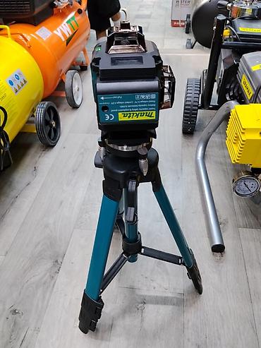 лазерный уровин: Лазерный нивелир Makita на штативе - Профессиональный 360° лазерный — 3